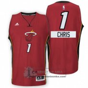 Camiseta Navidad Heats Bosh 2014 Rojo