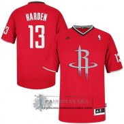 Camiseta Navidad Rockets Harden 2013 Rojo