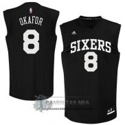 Camiseta Negro Moda 76ers Okafor Negro