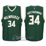 Camiseta Nino Bucks Antetokounmpo Verde