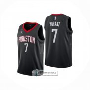 Camiseta Nino Houston Rockets Kevin Durant NO 7 Statement 2025-26 Negro