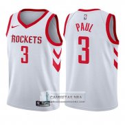 Camiseta Nino Rockets Chris Paul Association 2017-18 Blanco