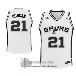 Camiseta Nino Spurs Duncan 2016 Blanco