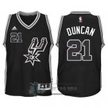 Camiseta Nino Spurs Duncan 2016 Negro
