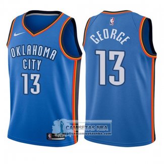 Camiseta Nino Thunder Paul George Icon 2017-18 Azul