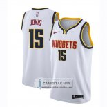 Camiseta Nuggets Nikola Jokic Swingman 2018-19 Blanco