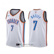 Camiseta Oklahoma City Thunder Darius Bazley Association Blanco