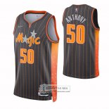 Camiseta Orlando Magic Cole Anthony NO 50 Ciudad 2021-22 Marron