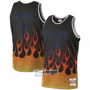 Camiseta Orlando Magic Penny Hardaway Flames Negro