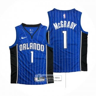 Camiseta Orlando Magic Tracy McGrady NO 1 Association Azul