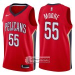 Camiseta Pelicans E'twaun Moore Statement 2017-18 Rojo