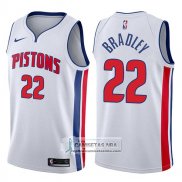 Camiseta Pistons Avery Bradley Association 2017-18 Blanco