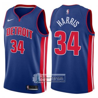 Camiseta Pistons Tobias Harris Icon 2017-18 Azul