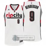 Camiseta Rip City Blazers Henderson Blanco