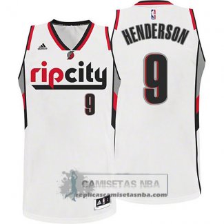 Camiseta Rip City Blazers Henderson Blanco