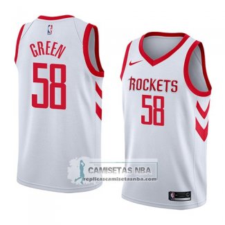 Camiseta Rockets Gerald Green Association 2018 Blanco