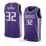 Camiseta Sacramento Kings Wenyen Gabriel Icon 2018 Violeta