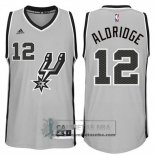 Camiseta Spurs Aldridge Gris