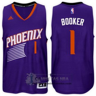 Camiseta Suns Booker Purpura