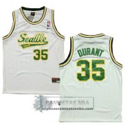 Camiseta Supersonics Durant Blanco