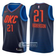 Camiseta Thunder Andre Roberson Statement 2017-18 Azul