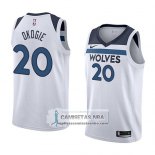 Camiseta Timberwolves Josh Okogie Association 2018 Blanco