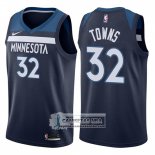 Camiseta Timberwolves Karl Anthony Towns 2017-18 Azul