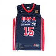 Camiseta USA 1992 Johnson Negro