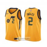 Camiseta Utah Jazz Joe Ingles Statement Amarillo