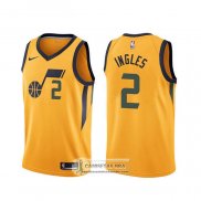 Camiseta Utah Jazz Joe Ingles Statement Amarillo