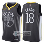 Camiseta Warriors Mens Omri Casspi Statement 2017-18 Gris