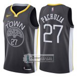 Camiseta Warriors Mens Zaza Pachulia Statement 2017-18 Gris