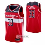 Camiseta Washington Wizards Kyle Kuzma NO 33 Icon 2020-21 Rojo