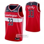 Camiseta Washington Wizards Kyle Kuzma NO 33 Icon 2020-21 Rojo