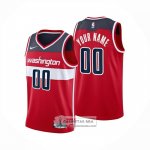 Camiseta Washington Wizards Personalizada Icon 2024-25 Rojo