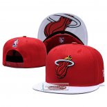 Gorra Miami Heat Blanco Rojo