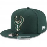 Gorra Milwaukee Bucks 9FIFTY Snapback Verde2