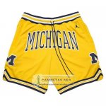 Pantalone Air Jordan Just Don NCAA Michigan Amarillo