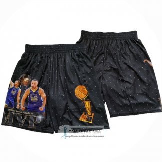 Pantalone Golden State Warriors MVP 2022 NBA Finals Negro