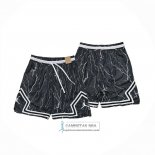 Pantalone Jordan Negro Blanco