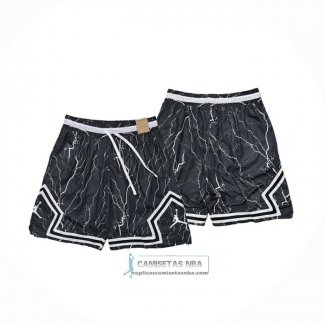 Pantalone Jordan Negro Blanco