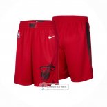 Pantalone Miami Heat Ciudad 2024-25 Rojo