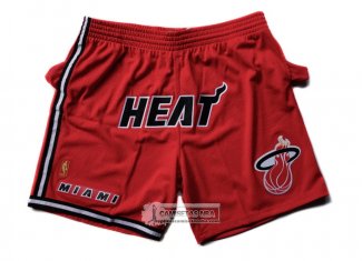 Pantalone Miami Heat Just Don Rojo2