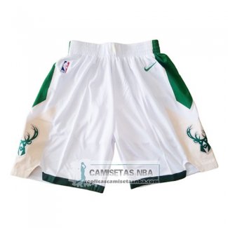 Pantalone Milwaukee Bucks 2019 Blanco