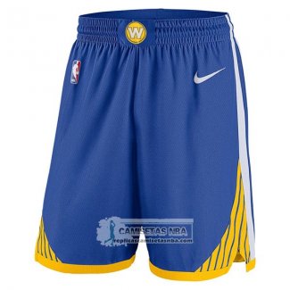 Pantalone Warriors 2017-18 Azul