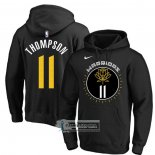 Sudaderas con Capucha Golden State Warriors Klay Thompson Ciudad 2022-23 Negro