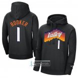 Sudaderas con Capucha Phoenix Suns Devin Booker Negro