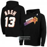 Sudaderas con Capucha Phoenix Suns Steve Nash Negro