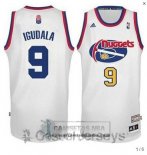 Camiseta ABA Nuggets Igudala Blanco