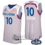 Camiseta All Star 2017 Raptors Derozan Gris